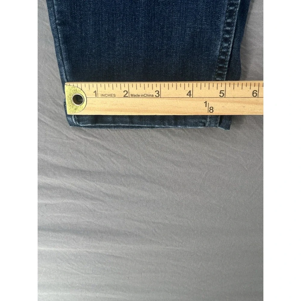 Mugsy Fultons Tapered Fit Jeans Mens 35x30 (Fits 35x27) Dark Rinse Preppy